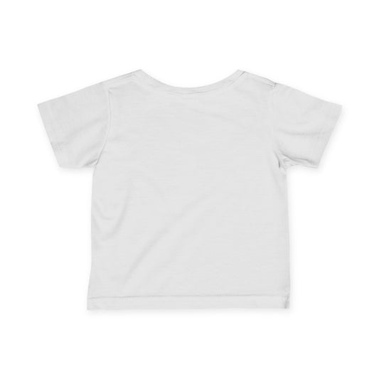 Infant Tee — Pink Flamingo over Double-Headed Eagle Baby Shirt