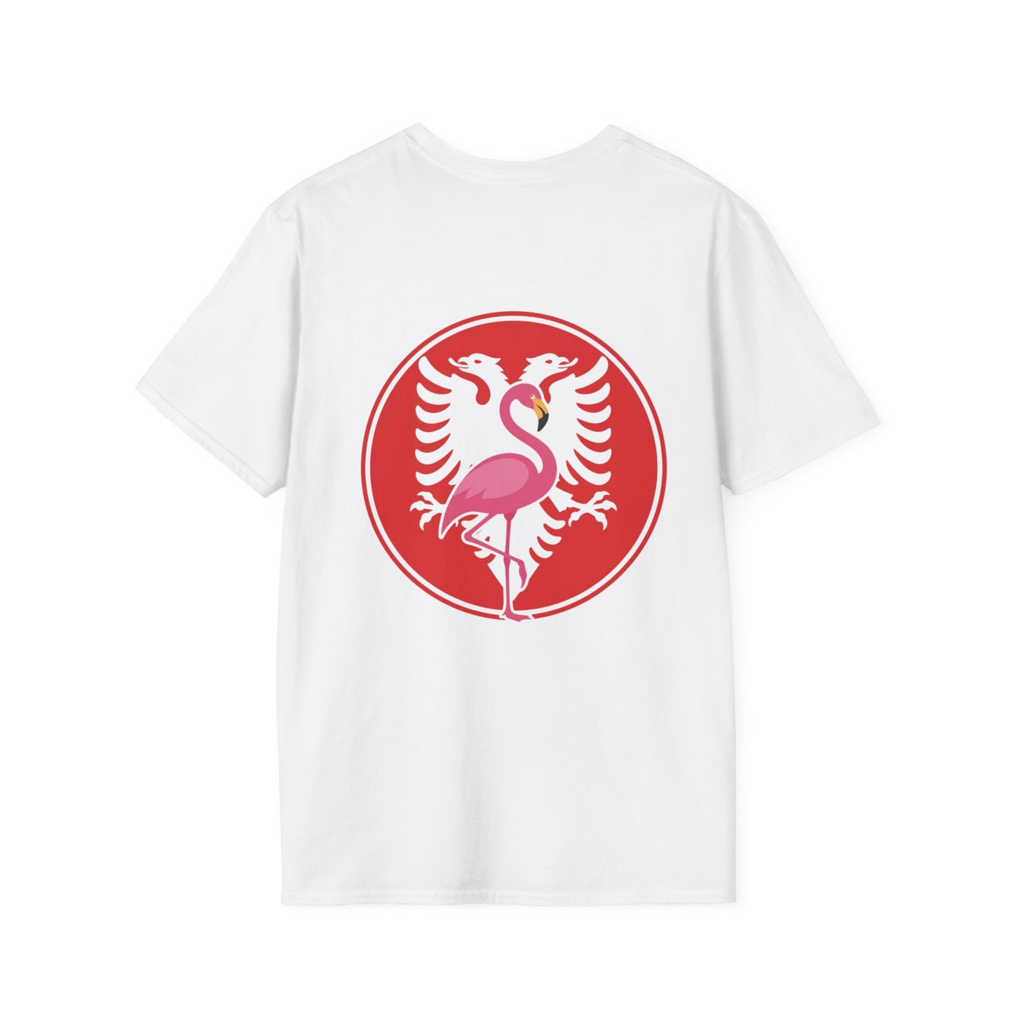 Flamingo Revolution Albania T-Shirt - Heritage Crest Tee