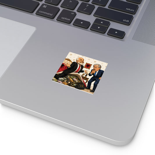 Albania Global Vinyl Sticker Pack — Double Eagle & Flamingo