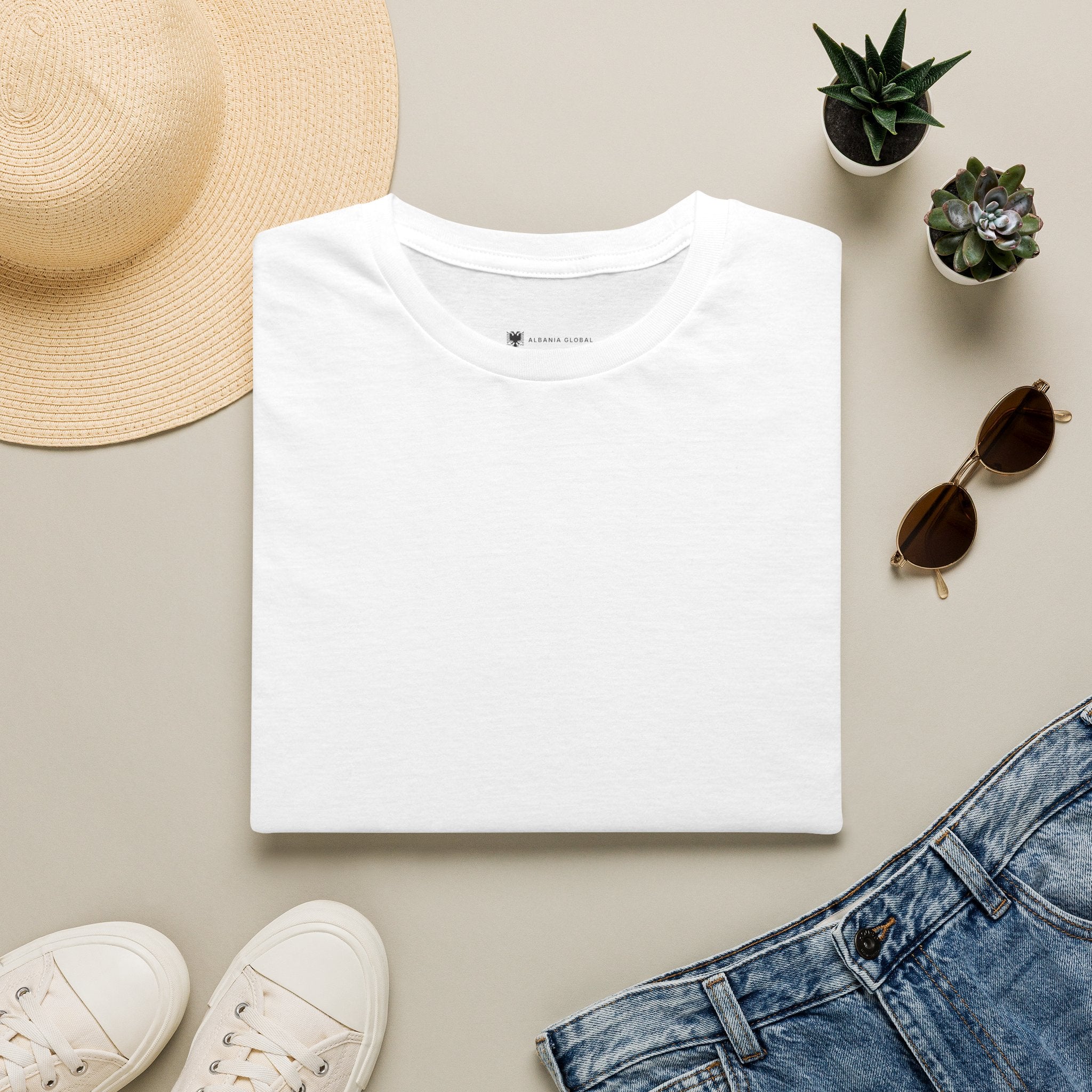Flamingo Revolution Albania T-Shirt - Heritage Crest Tee