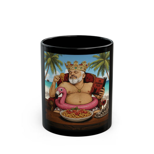 Edi on Vacation Mug Humorous Beach King