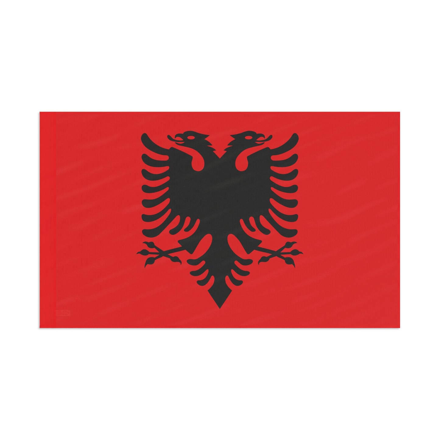 Albanian Double Eagle Flag - Red & Black Heritage Banner