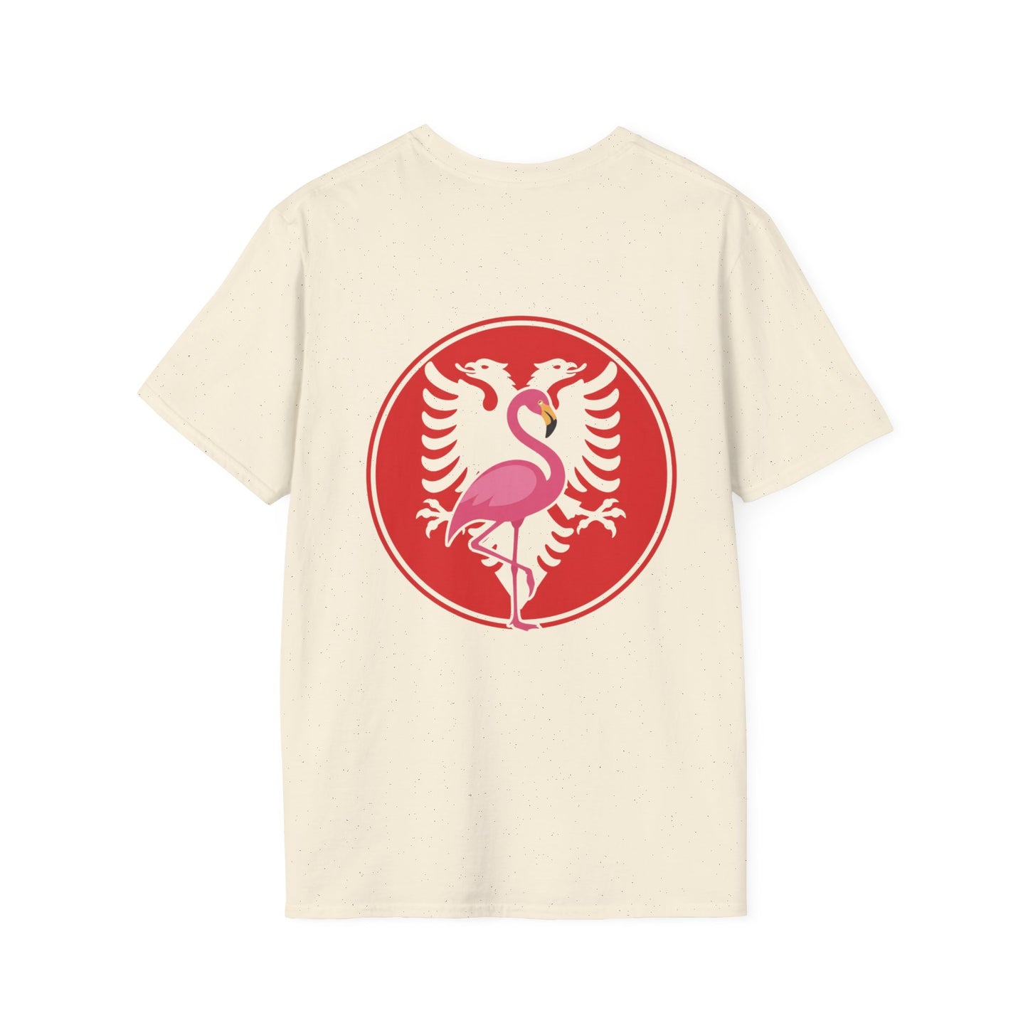 Flamingo Revolution Albania T-Shirt - Heritage Crest Tee