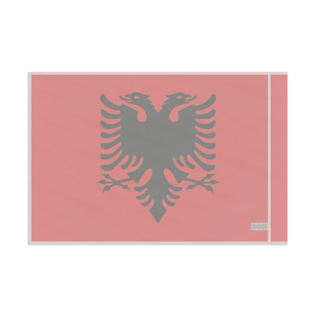 Albanian Double Eagle Flag - Red & Black Heritage Banner